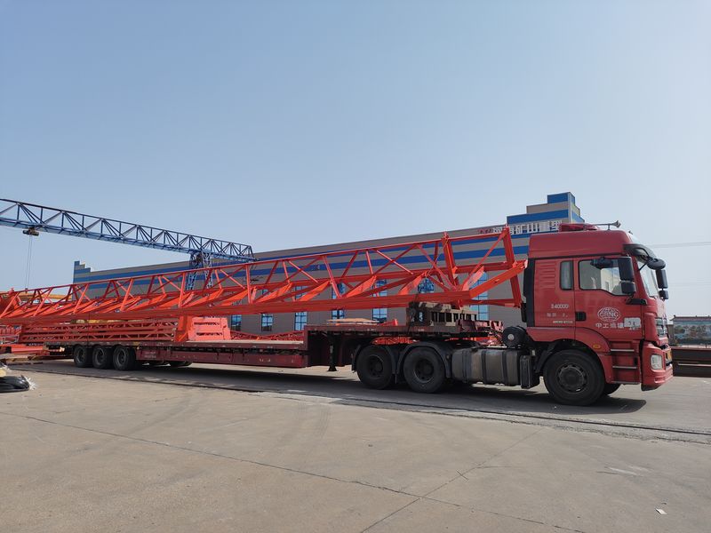 電動葫蘆門式起重機  MH10t—25m 制作完成，發(fā)往陜西榆林交付客戶使用