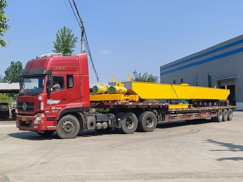 電動葫蘆橋式起重機(jī)  LH16/5t-16.4m 制作完成，發(fā)往湖南交付客戶使用。