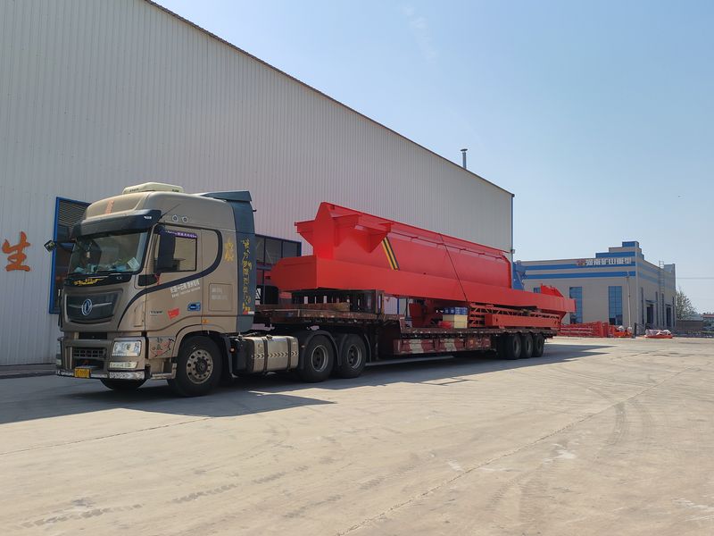 電動葫蘆門式起重機(jī) MHxh16t—32m 制作完成，發(fā)往新疆交付客戶使用。